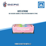 OCPC X3TREME RGB 16GB DDR4-3200MHZ (2*8GB) W/HEATSINK MEMORY KIT (BLACK GOLD|WHITE|BLACK|BLUE|RED|PINK)