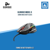 GLORIOUS MODEL I GAMING MOUSE (MATTE BLACK/MATTE WHITE)
