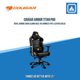 COUGAR ARMOR TITAN PRO GAMING CHAIR ALUMN-BASE/4D-ARMREST/PVC-LEATHER