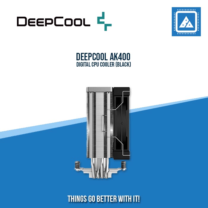 DEEPCOOL AK400 DIGITAL CPU COOLER (BLACK)