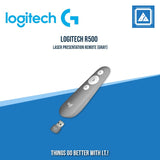 LOGITECH R500 LASER PRESENTATION REMOTE (BLACK|GRAY)
