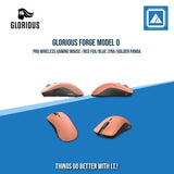 GLORIOUS FORGE MODEL O PRO WIRELESS GAMING MOUSE/BLUE LYNX/GOLDEN PANDA/RED FOX/