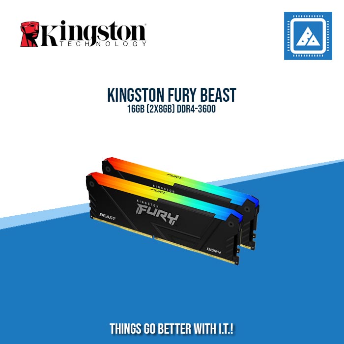 KINGSTON FURY BEAST RGB DDR4-3600