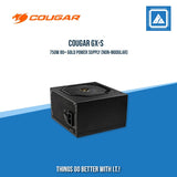 COUGAR PSU GX-S 80 PLUS GOLD / 650W | 750W / FIXED OUTPUT CABLE