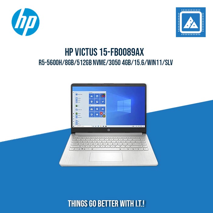 HP VICTUS 15-FB0089AX (79J59PA) R5-5600H/8GB/512GB NVME/3050 4GB | BEST FOR GAMING AND AUTOCAD USER