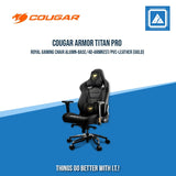 COUGAR ARMOR TITAN PRO GAMING CHAIR ALUMN-BASE/4D-ARMREST/PVC-LEATHER