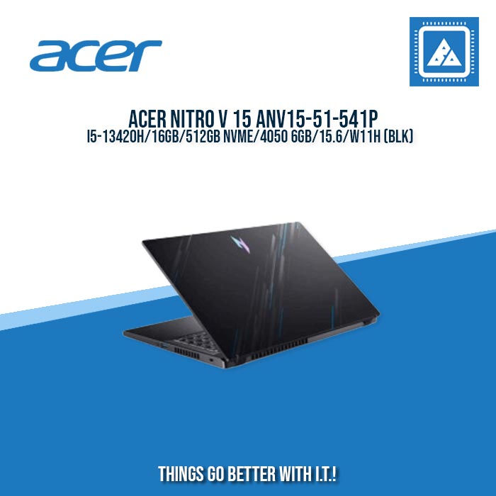 ACER NITRO V 15 ANV15-51-541P I5-13420H/16GB/512GB NVME/4050 6GB | BEST FOR GAMING AND UTOCAD LAPTOP