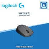 LOGITECH M171 WIRELESS MOUSE (BLUE/BLUE GRAY/GRAY/PINK)