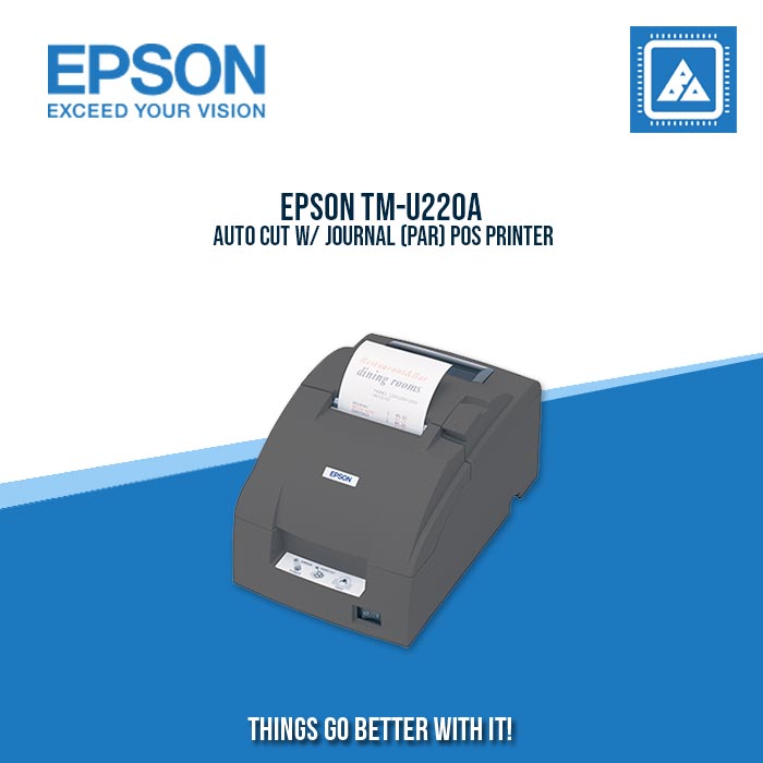 EPSON TM-U220A AUTO CUT W/ JOURNAL (USB) POS PRINTER