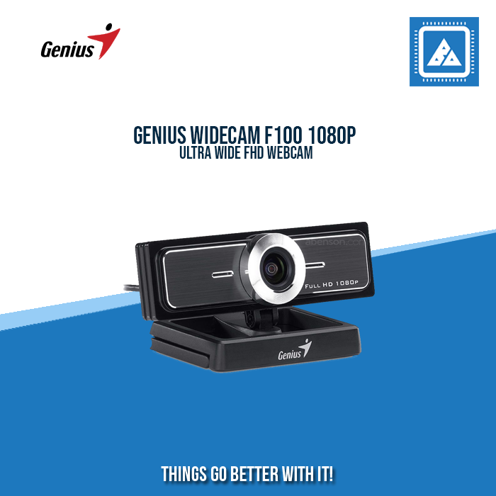 GENIUS WIDECAM F100 1080P ULTRA WIDE FHD WEBCAM