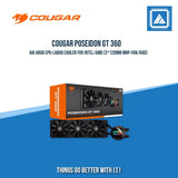 COUGAR POSEIDON GT 240/360 AIO ARGB CPU-LIQUID COOLER FOR INTEL/AMD