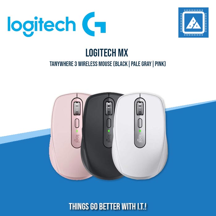ANYWHERE 3 WIRELESS MOUSE (BLACK|PALE GRAY|PINK)