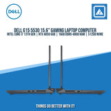 DELL G15 5530 I7-13650HX/8GB+8GB/512GB NVME/4050 6GB | BEST FOR GAMING AND AUTOCAD LAPTOP