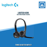 LOGITECH H390 USB STEREO HEADSET (BLACK)