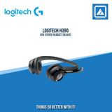 LOGITECH H390 USB STEREO HEADSET (BLACK)