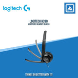 LOGITECH H390 USB STEREO HEADSET (BLACK)