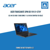 ACER TRAVELMATE SPIN B311R-31-C7VY CEL-N4120/8GB/128GB | BEST FOR STUDENTS