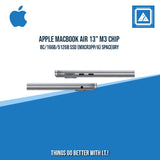 APPLE MACBOOK AIR 13" M3 CHIP 8C/16GB/512GB SSD (MXCR3PP/A)| BEST FOR CORPORATES AND FREELANCER LAPTOP