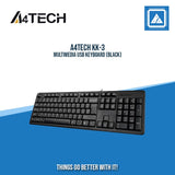 A4TECH KK-3 MULTIMEDIA USB KEYBOARD (BLACK)