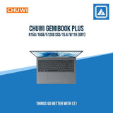 CHUWI GEMIBOOK PLUS N150/16GB/512GB SSD/15.6/W11H (GRY) | BEST FOR FREELANCER LAPTOP