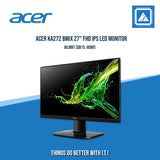 ACER KA272 BMIX 27" FHD IPS LED MONITOR WLMNT (DB15, HDMI)