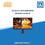 AOC 24G4 23.8" FHD IPS GAMING MONITOR 180HZ WLMNT W/ HAS (HDMI, DP)