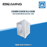 ESGAMING SEAVIEW VILLA CASING BLACK|WHITE