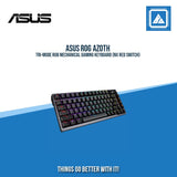 ASUS ROG AZOTH TRI-MODE RGB MECHANICAL GAMING KEYBOARD (NX RED SWITCH)