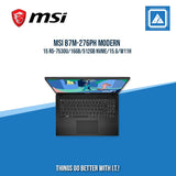 MSI B7M-276PH MODERN 15 R5-7530U/16GB/512GB NVME | BEST FOR STUDENTS AND FREELANCERS LAPTOP