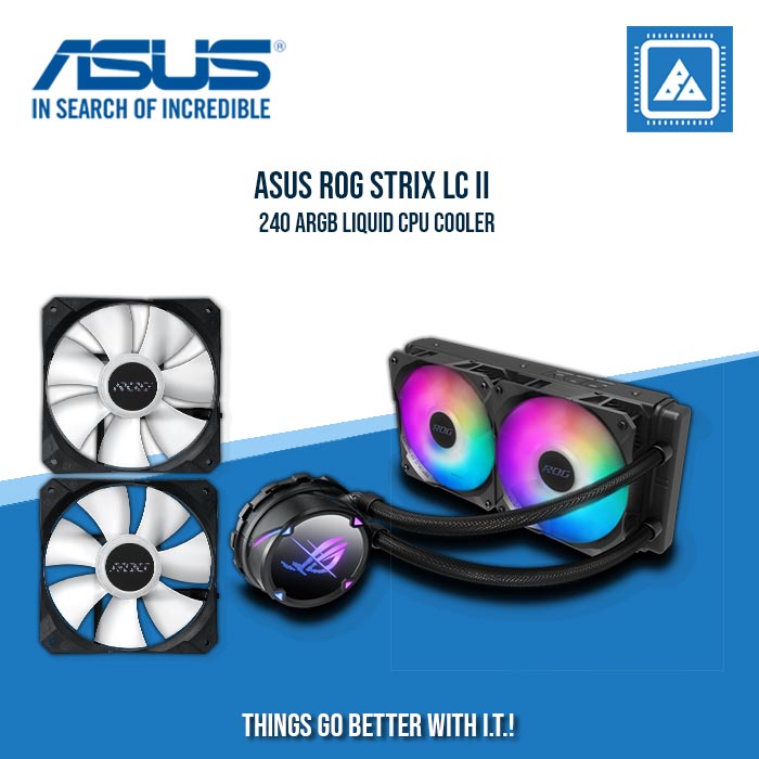 ASUS ROG STRIX LC II 240 ARGB LIQUID CPU COOLER