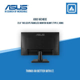 ASUS VA24ECE 23.8" FHD LED IPS FRAMELESS MONITOR WLMNT (TYPE-C, HDMI) SPECS