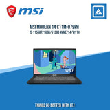 MSI MODERN 14 C11M-079PH I5-1155G7/16GB/512GB NVME | BEST FOR STUDENTS AND FREELANCERS LAPTOP