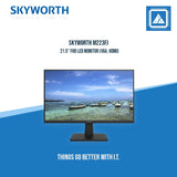 SKYWORTH M223FJ 21.5" FHD LED MONITOR (VGA, HDMI)