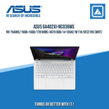 ASUS GA402XI-NC036WS R9-7940HS/16GB+16GB/1TB NVME/4070 8GB | BEST FOR GAMING AND AUTOCAD LAPTOP