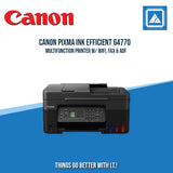 CANON PIXMA INK EFFICIENT G4770 MULTIFUNCTION PRINTER W/ WIFI, FAX & ADF