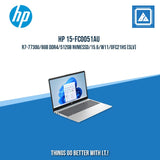 HP 15-FC0051AU R7-7730U/8GB DDR4/512GB NVMeSSD | BEST FOR FREELANCERS LAPTOP