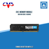 CVS MEMORY MODULE 8GB RAM DDR3 1600MHZ