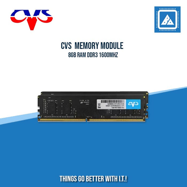 Cvs Module CVS MEMORY MODULE 8GB RAM DDR3 1600MHZ – BlueArm Computer Store