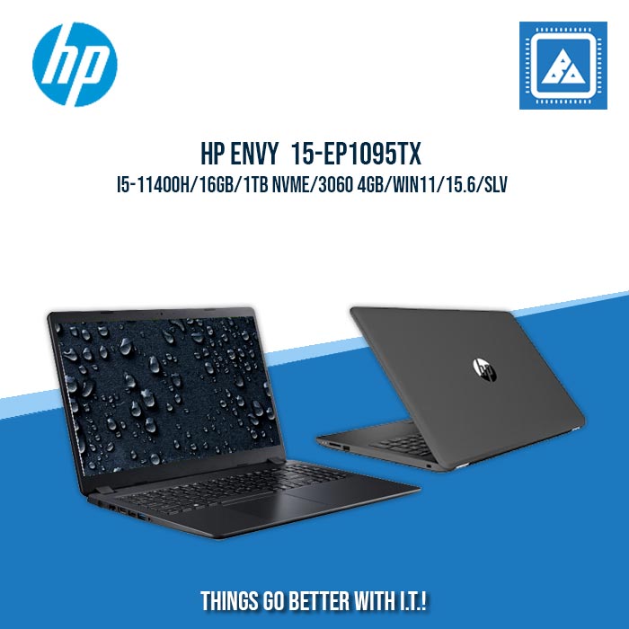 HP ENVY  15-EP1095TX i5-11400H/16GB/1TB NVMe/3060 4GB | BEST FOR AUTOCAD AND GAMING LAPTOP
