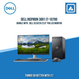 DELL INSPIRON 3891 I7-10700 8GB/512GB NVME/W11H/OFC21HS/2YR DESKTOP + DELL SE2422H 23.8" FHD LED MONITOR