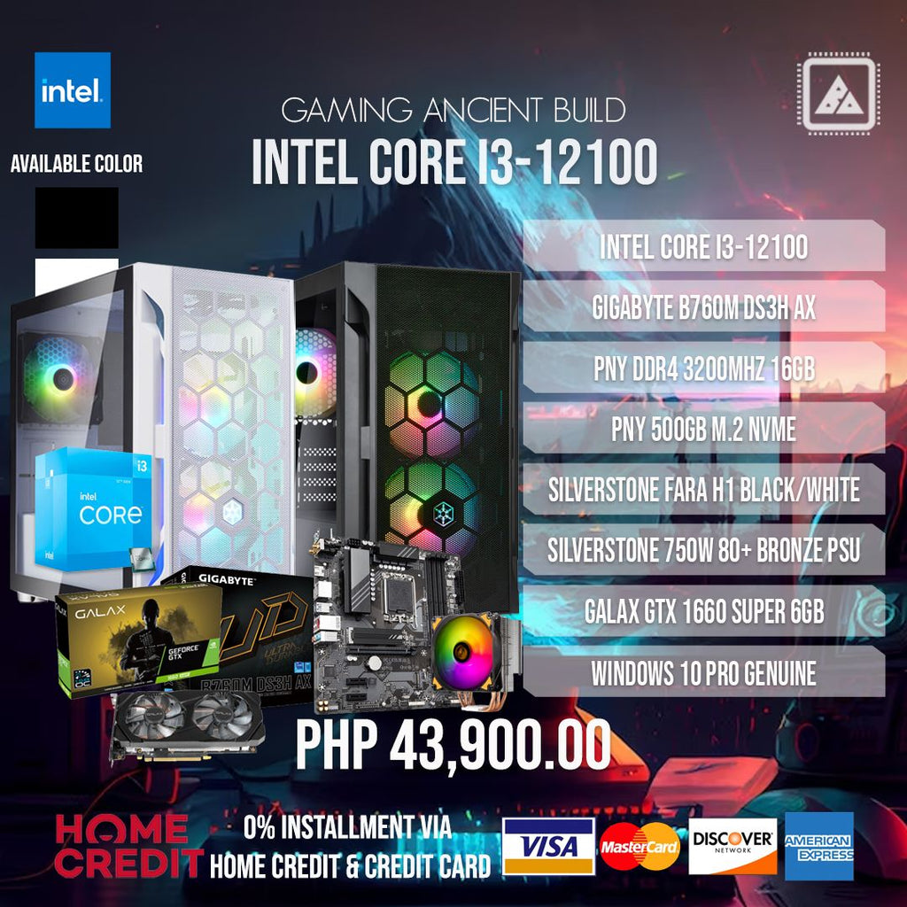 INTEL CORE I3-12100: POWERFUL PERFORMANCE IN A COMPACT PACKAGE