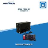SECURE 1500VA UPS (1050W) WITH AVR