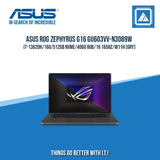 ASUS ROG ZEPHYRUS G16 GU603VV-N3089W I7-13620H/16G/512GB NVME/4060 8GB | BEST FOR GAMING AND AUTOCAD LAPTOP