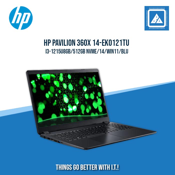 HP PAVILION 360X 14-EK0121TU i3-1215U/8GB/512GB NVMe | BEST FOR STUDENTS LAPTOP