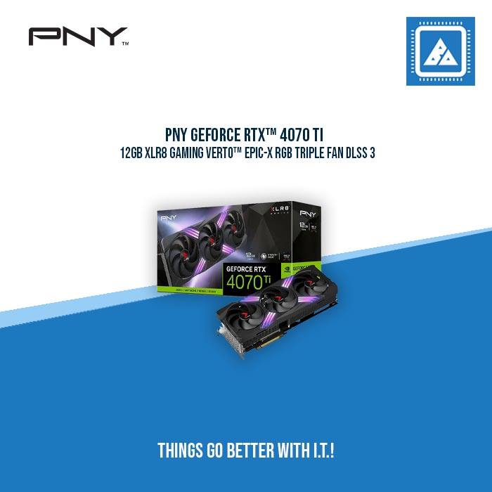 PNY GeForce RTX™ 4070 12GB XLR8 Gaming VERTO™ EPIC-X