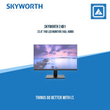 SKYWORTH 24B1 23.8" FHD LED MONITOR (VGA, HDMI)