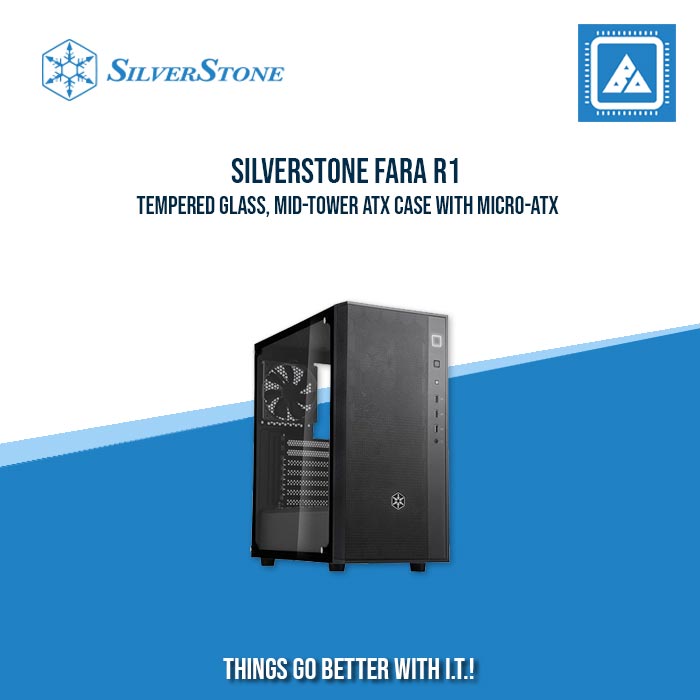 SILVERSTONE FARA R1 | TEMPERED GLASS/MID TOWER ATX CHASIS