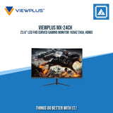 VIEWPLUS MX-24CH 23.6" LED FHD CURVED GAMING MONITOR 165HZ (VGA, HDMI)