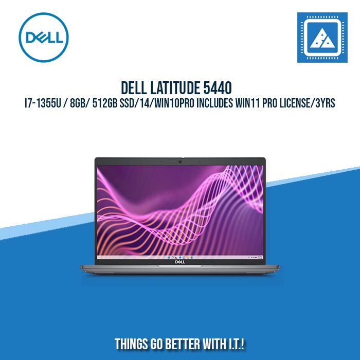 DELL LATITUDE 5440 I7-1355U / 8GB/ 512GB SSD | BEST FOR ENTERPRISES AND CORPORATES LAPTOP