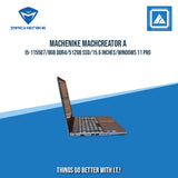 MACHENIKE MACHCREATOR A I5-1155G7/8GB DDR4/512GB SSD | BEST FOR ENTREPRENEURS AND CORPORATES LAPTOP